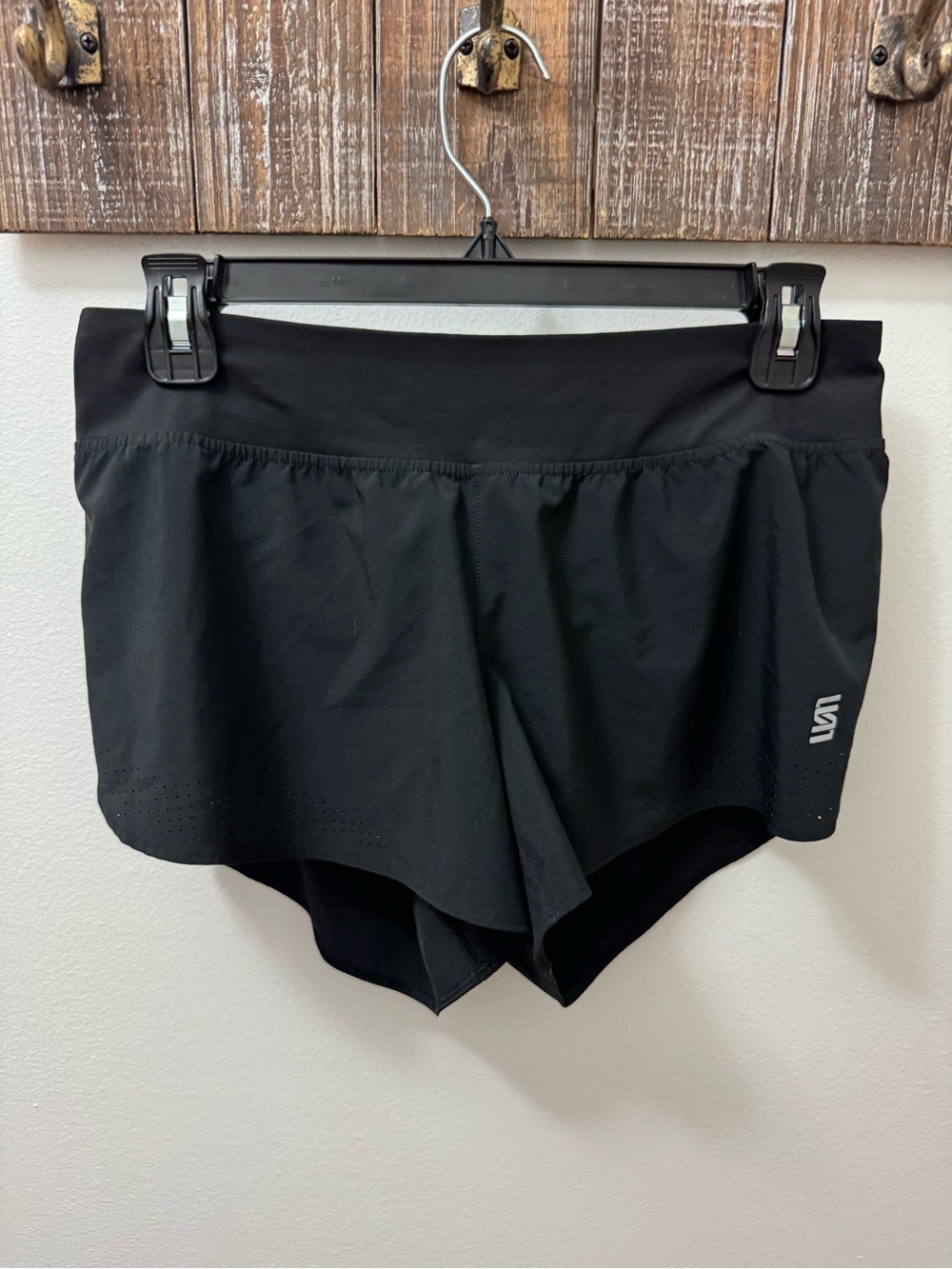 Women’s Black Running Shorts Second Skin athletic shorts small